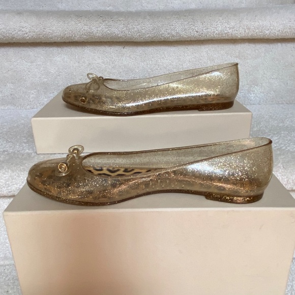 glitter jelly ballerinas - Picture 3 of 12